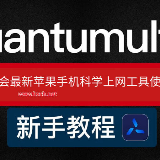 Quantumult X苹果IOS科学上网工具使用指南(新手小白保姆级教程) 42 quantumult X使用教程