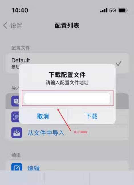 stash下载配置文件