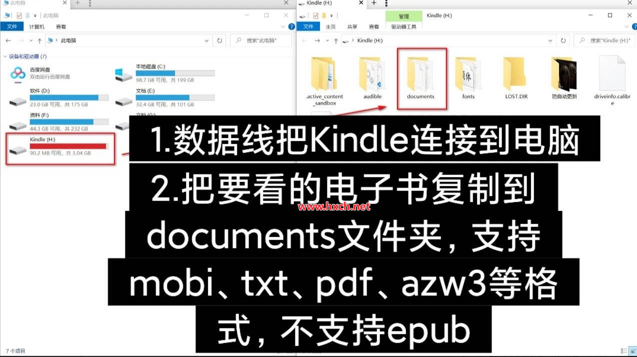 kindle import books