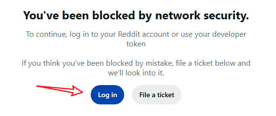 登录reddit