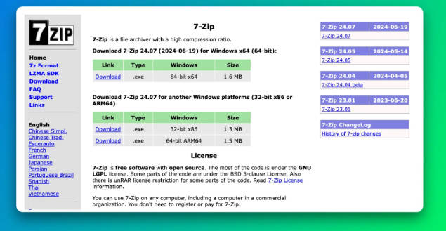 7zip