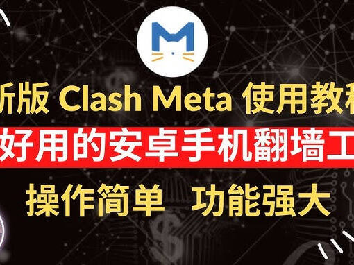 clash meta 使用教程