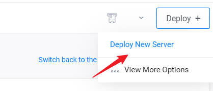 deploy new server