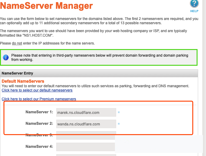 nameserver manager