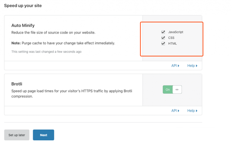 speed up your site