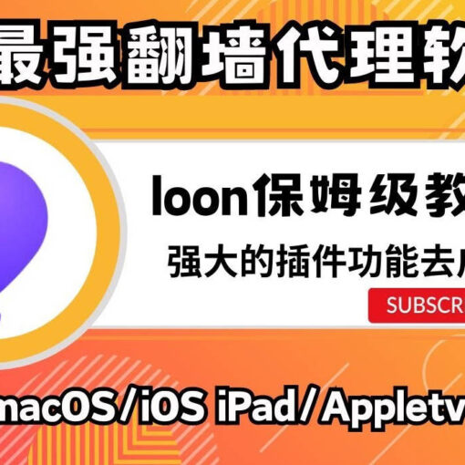 Loon是什么?Loon下载安装及使用教程看这一篇就够了 64 loon代理软件使用教程