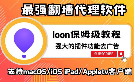 loon代理软件使用教程