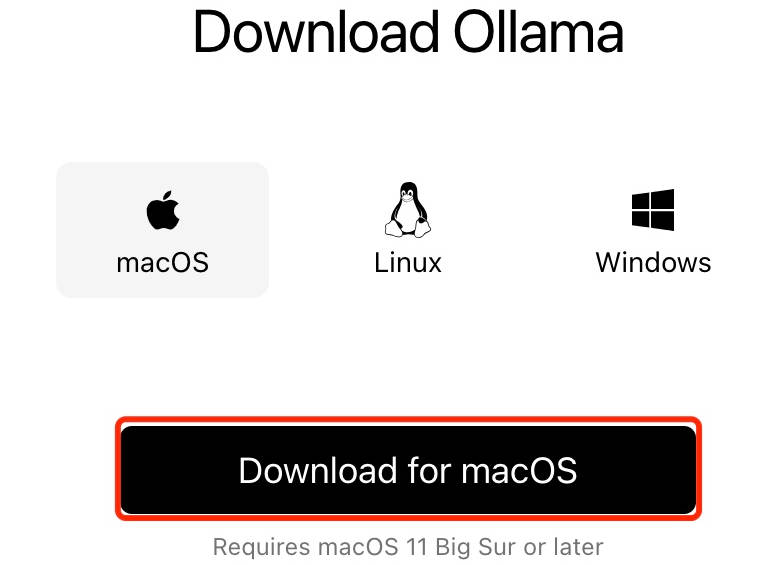 ollama for macos
